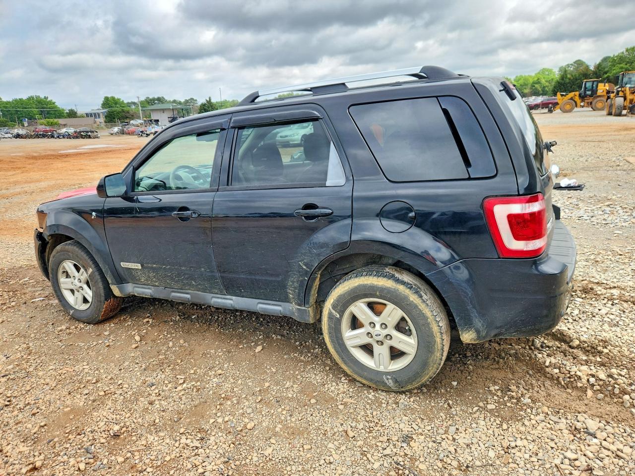 2008 Ford Escape Hev Black vin: 1FMCU49H28KE49872