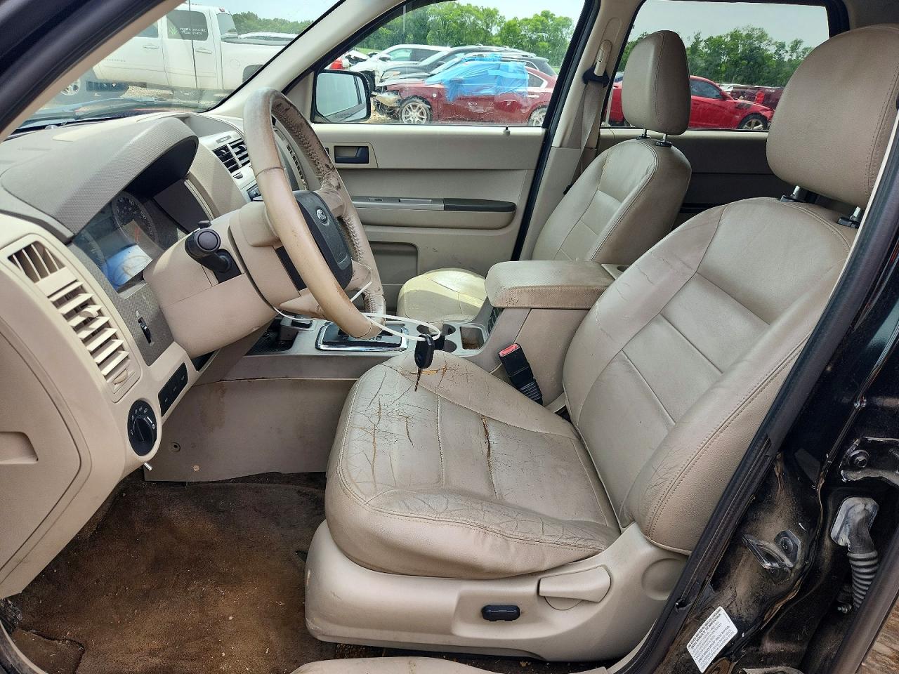 2008 Ford Escape Hev Black vin: 1FMCU49H28KE49872