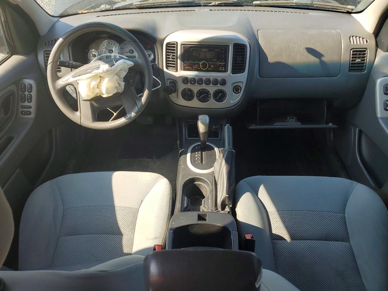 2007 Ford Escape Hev Black vin: 1FMCU49H37KA03485