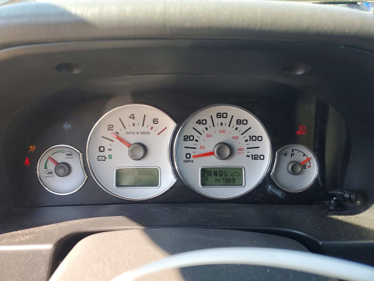 2007 Ford Escape Hev Black vin: 1FMCU49H37KA03485
