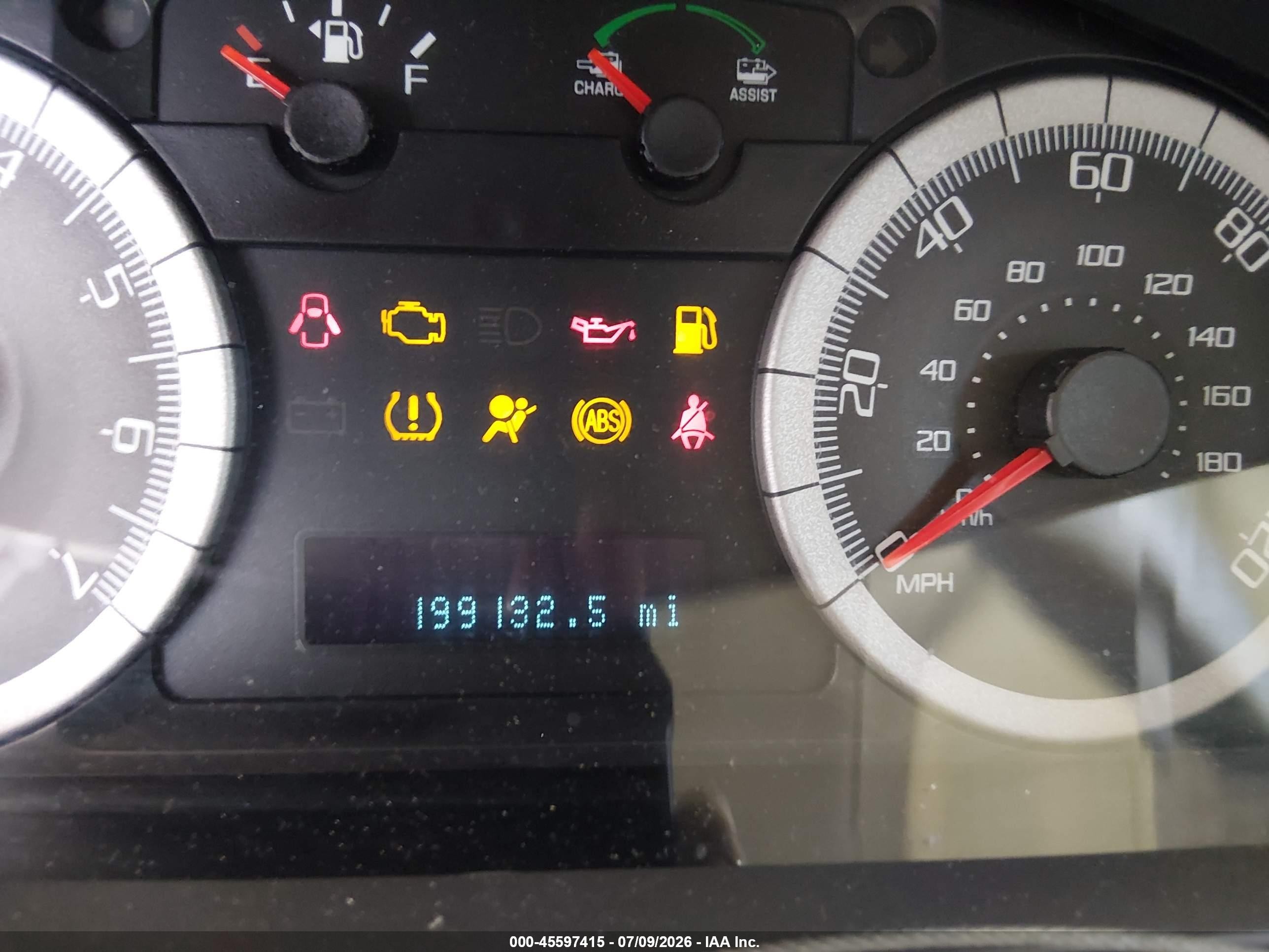 2008 Ford Escape Hybrid   Light Blue vin: 1FMCU49H38KB25149