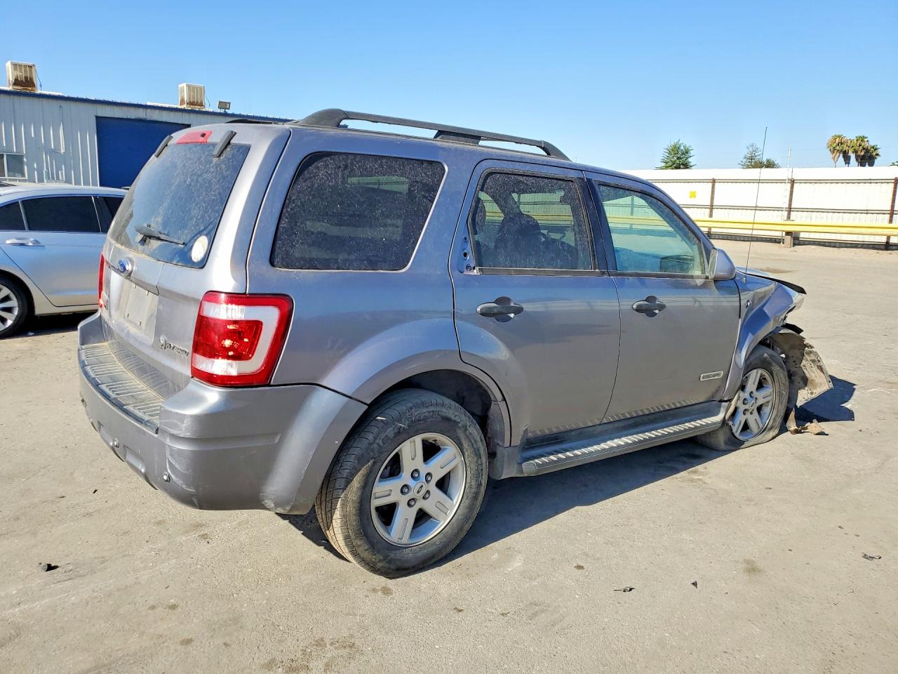 2008 Ford Escape Hev Gray vin: 1FMCU49H48KB02382