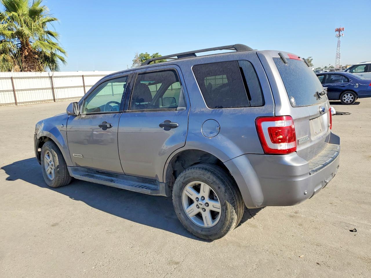 2008 Ford Escape Hev Gray vin: 1FMCU49H48KB02382