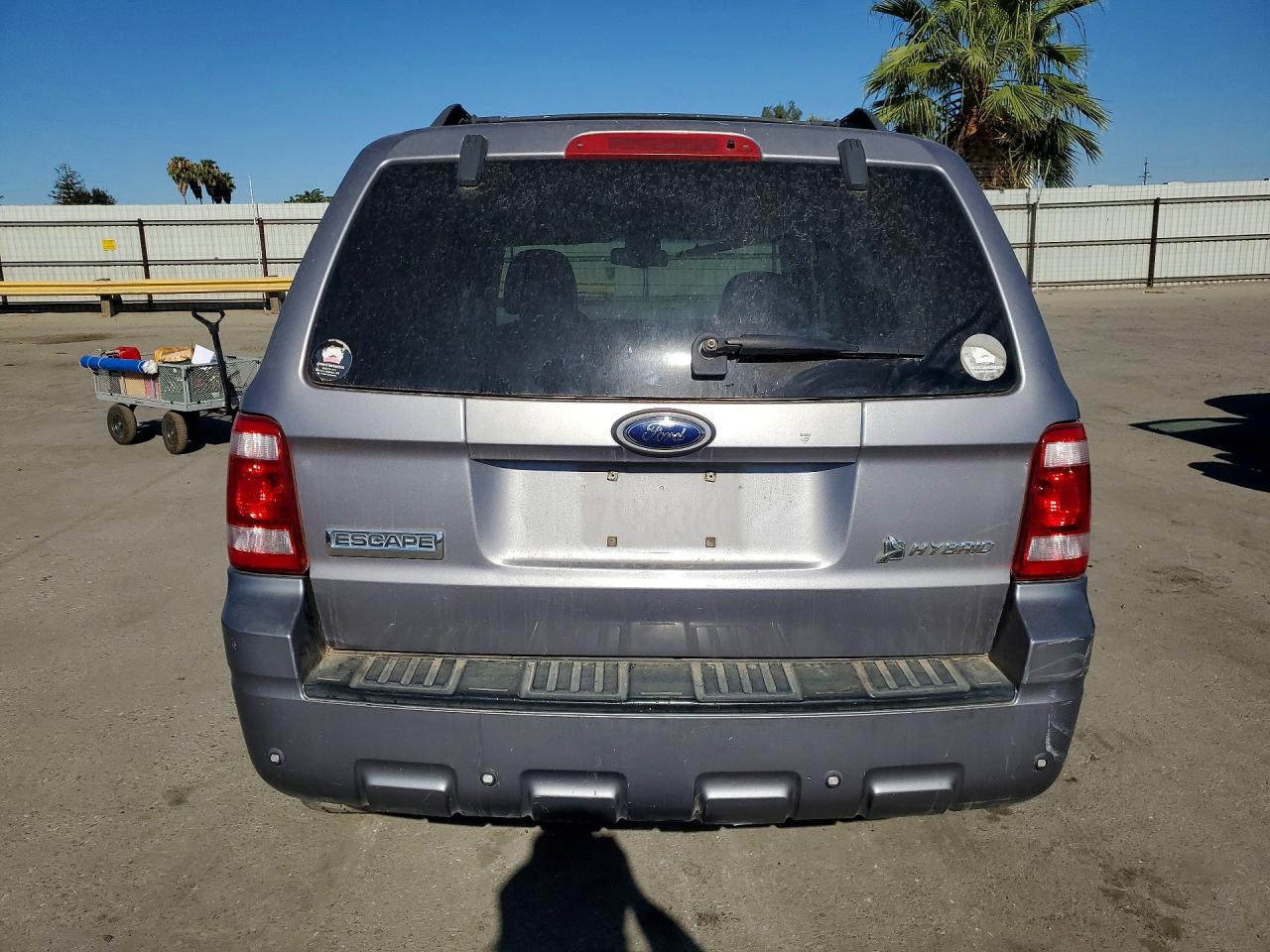 2008 Ford Escape Hev Gray vin: 1FMCU49H48KB02382