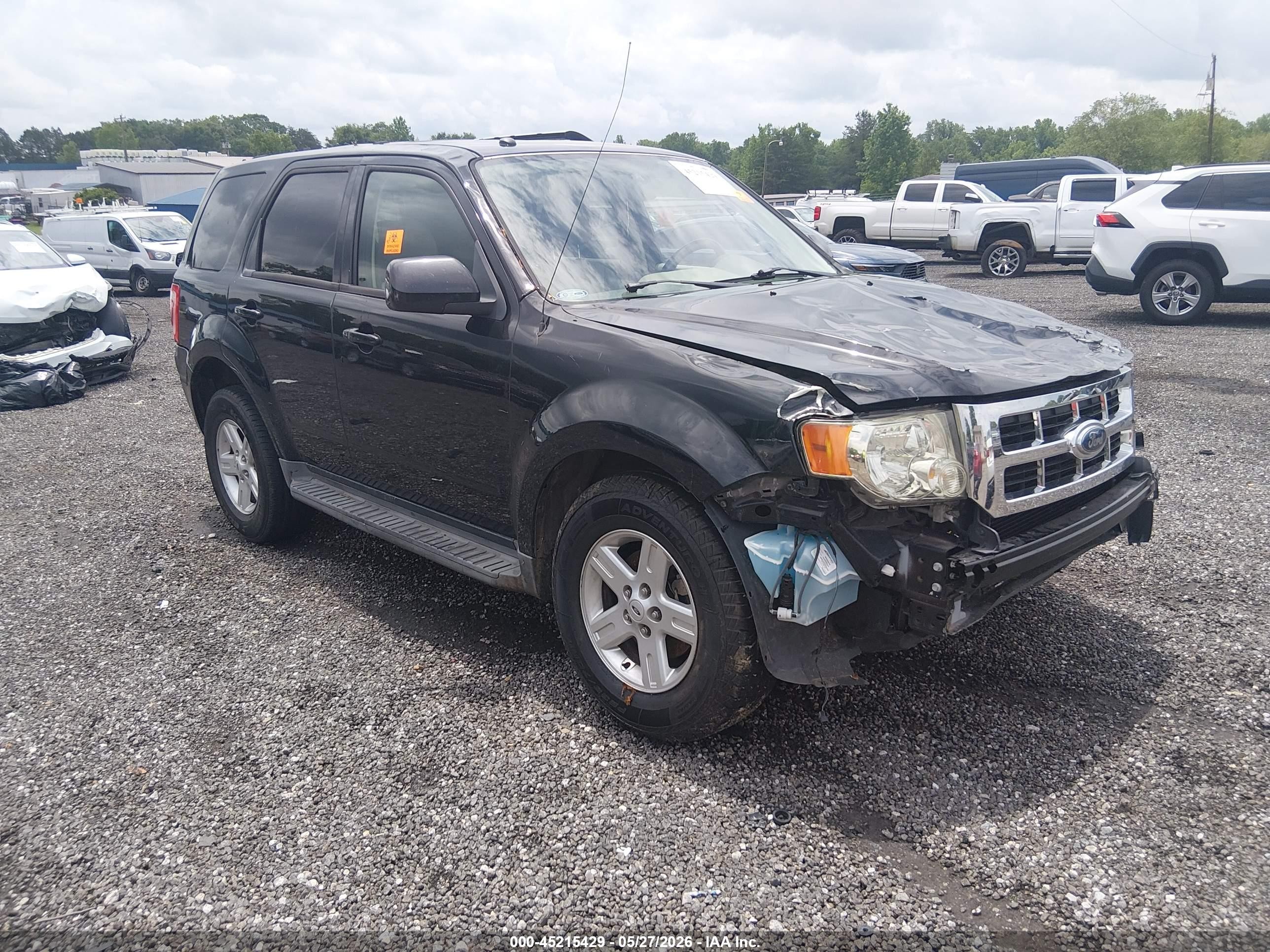 2008 Ford Escape Hybrid   Черный vin: 1FMCU49H58KB90035