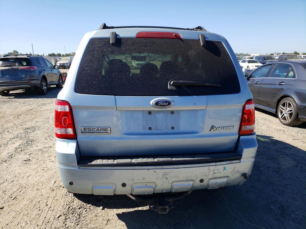 2008 Ford Escape Hev Blue vin: 1FMCU49H68KD83231
