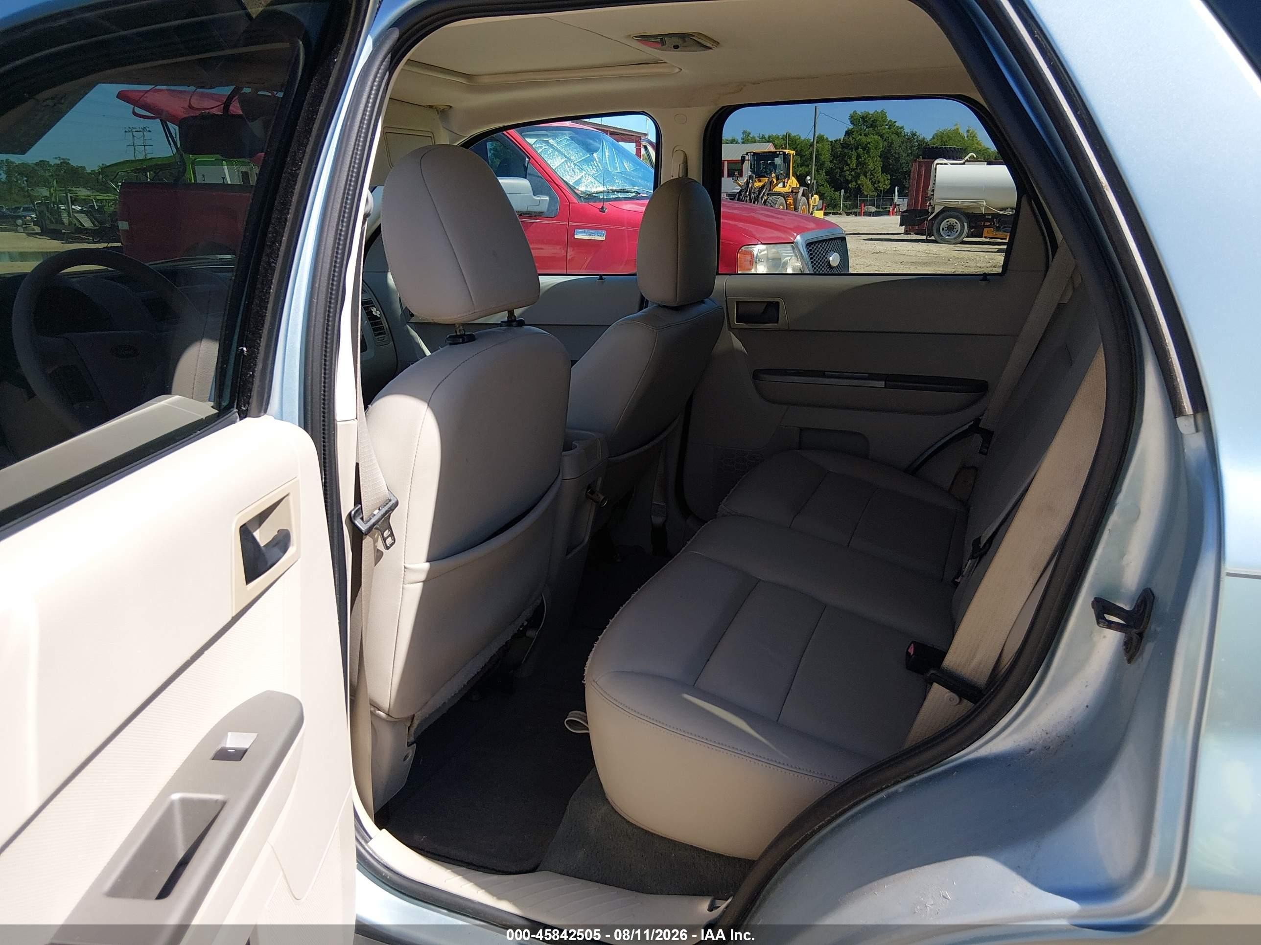 2008 Ford Escape Hybrid   Light Blue vin: 1FMCU49H68KE45503