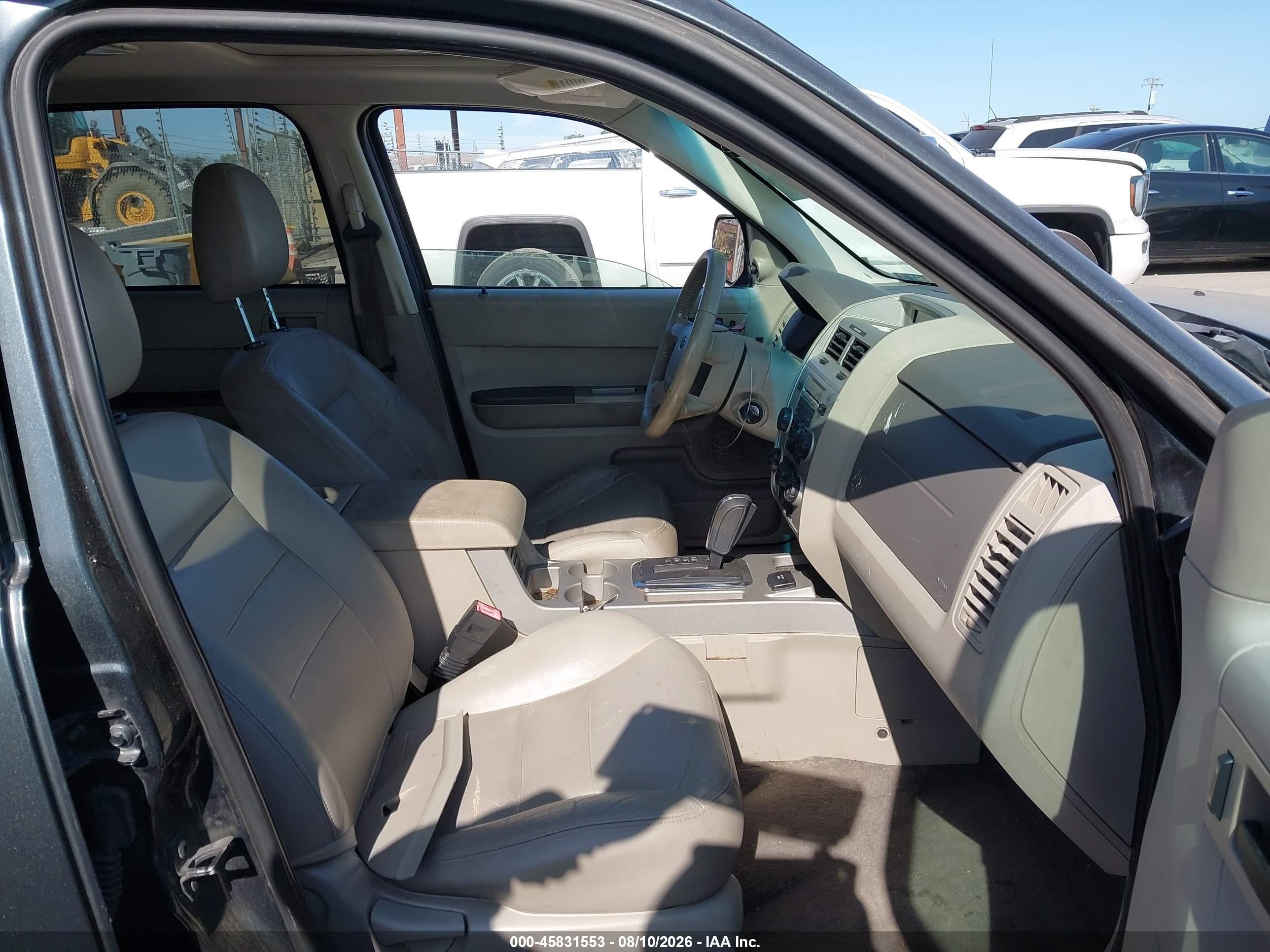 2008 Ford Escape Hybrid   Gray vin: 1FMCU49H78KE65243