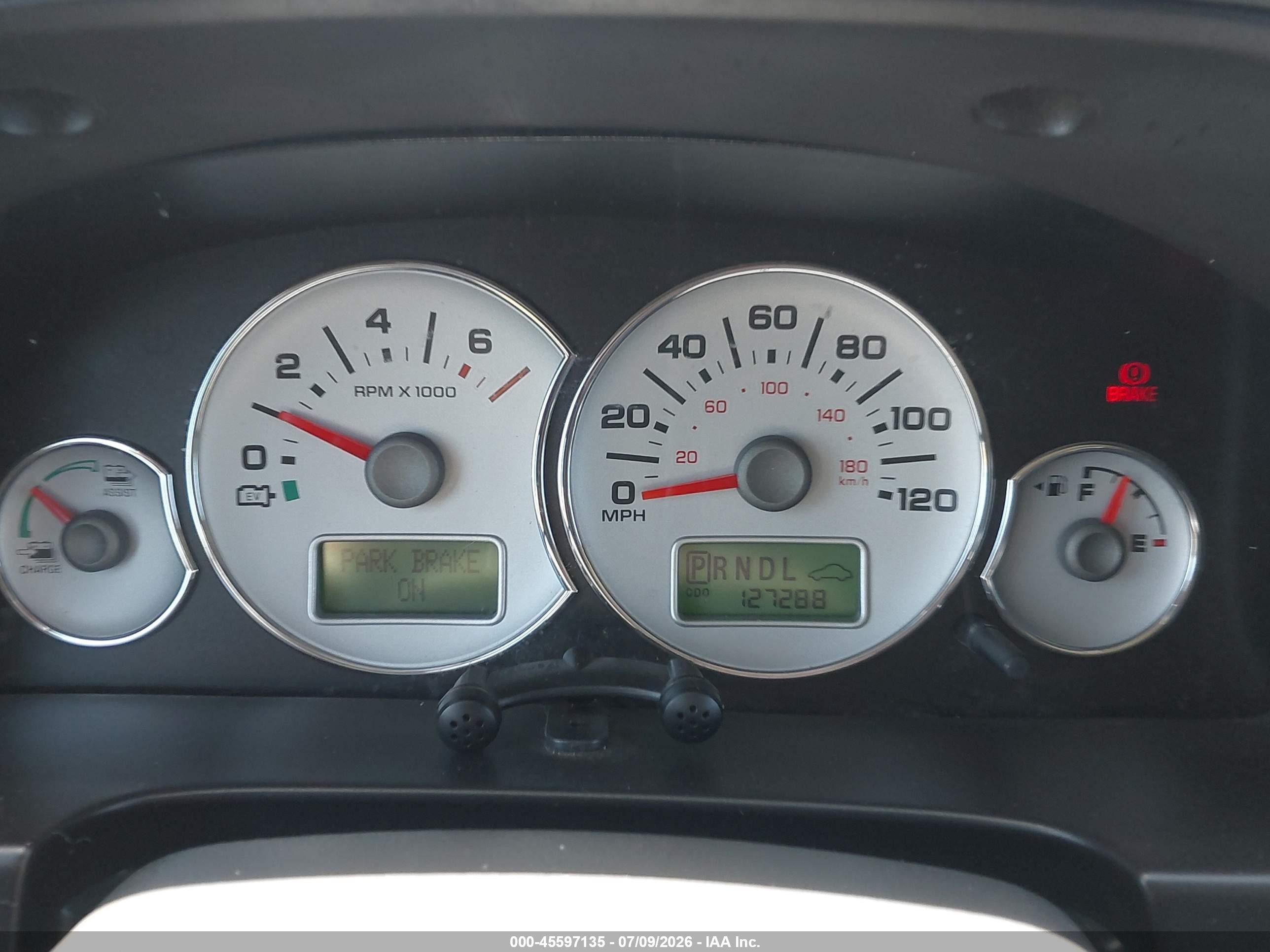2007 Ford Escape Hybrid   Gray vin: 1FMCU49H87KA41200
