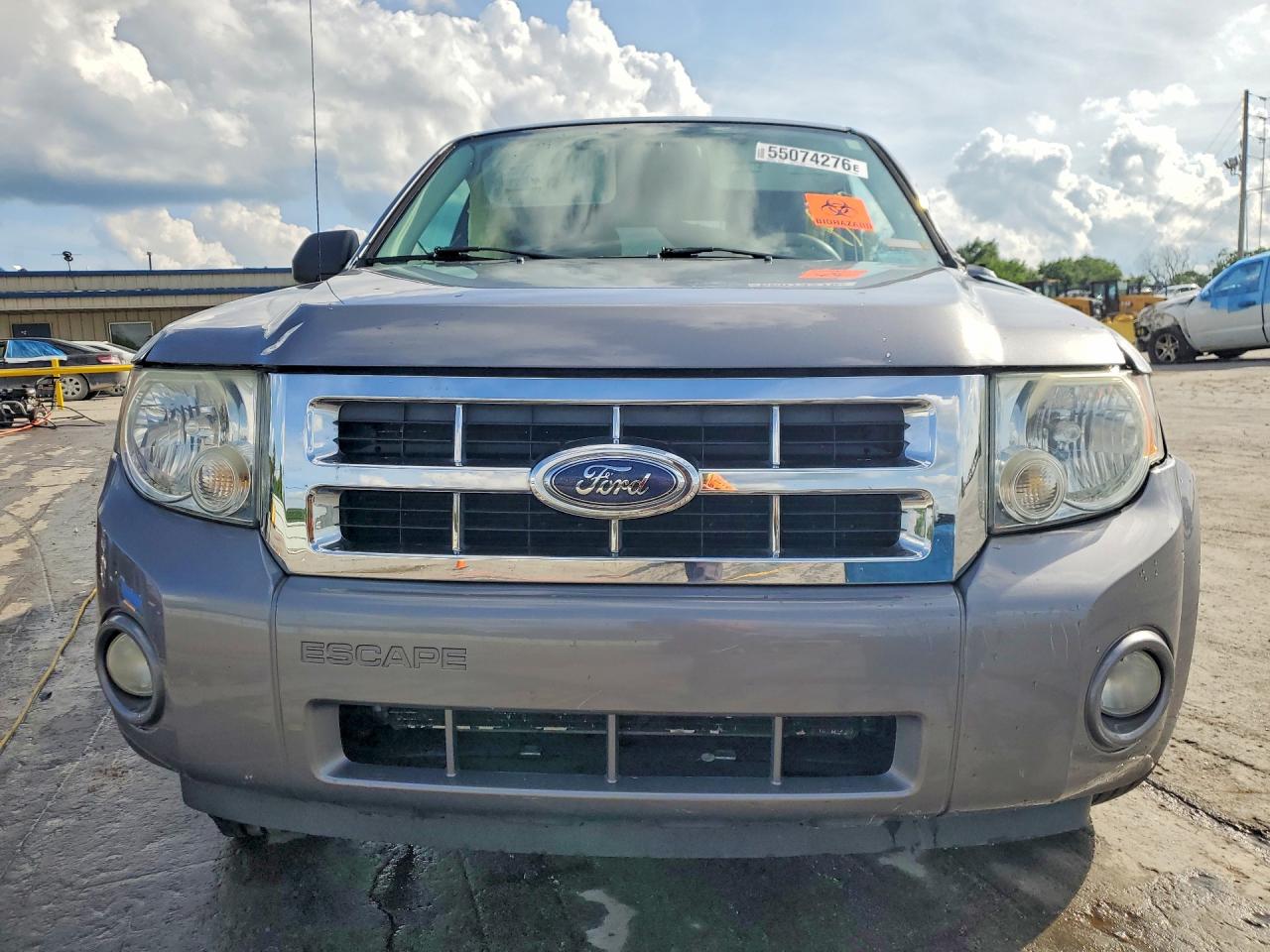2008 Ford Escape Hev Gray vin: 1FMCU49H98KE09093