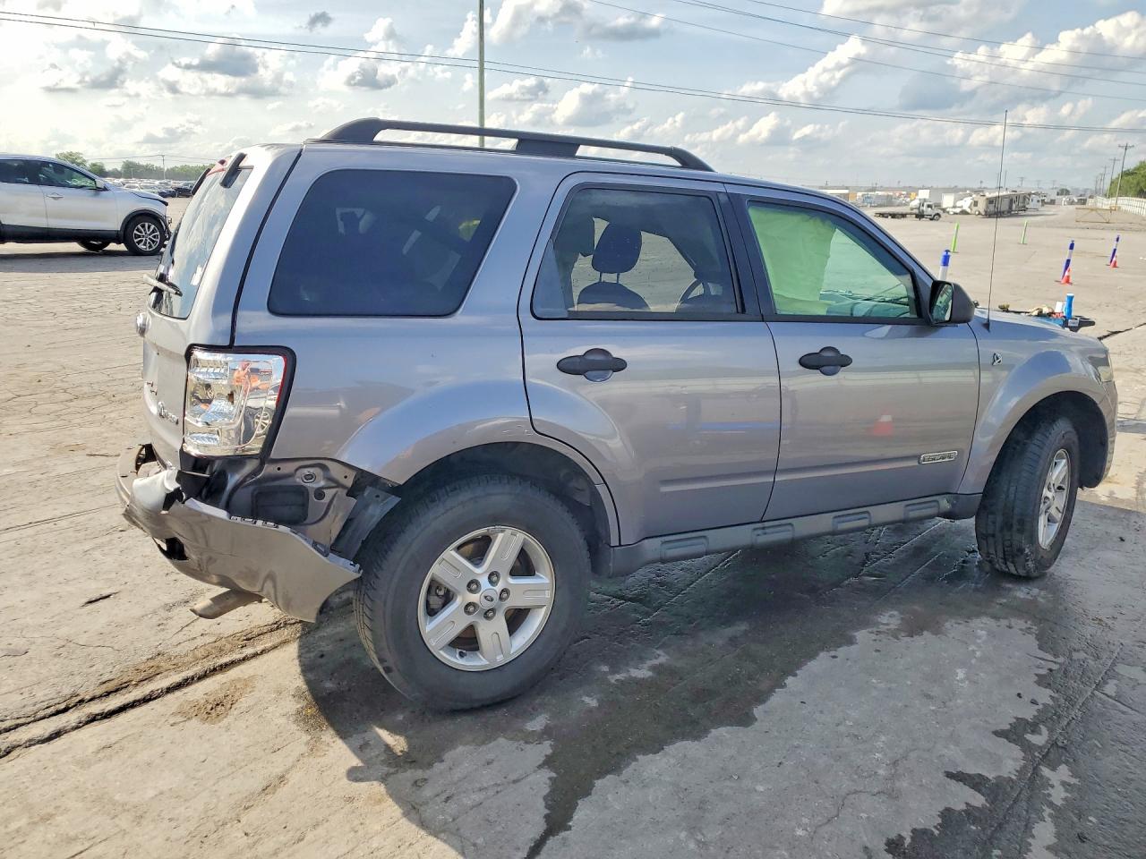 2008 Ford Escape Hev Gray vin: 1FMCU49H98KE09093