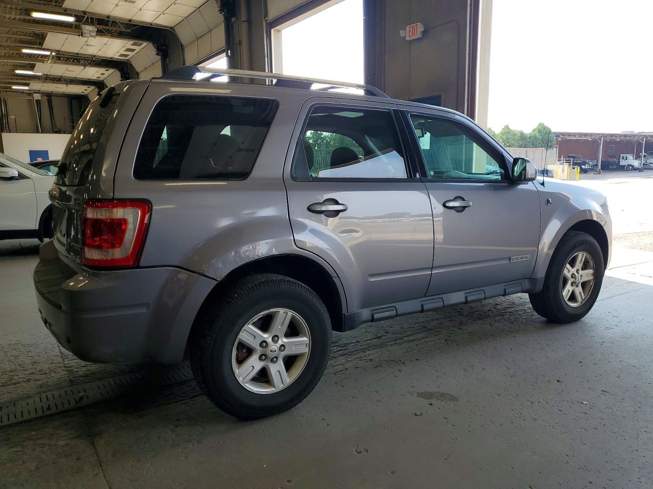 2008 Ford Escape Hev Gray vin: 1FMCU49HX8KD13831