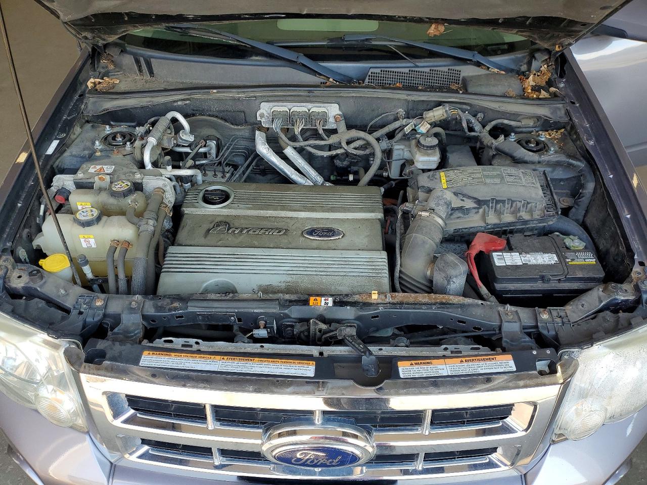 2008 Ford Escape Hev Gray vin: 1FMCU49HX8KD13831