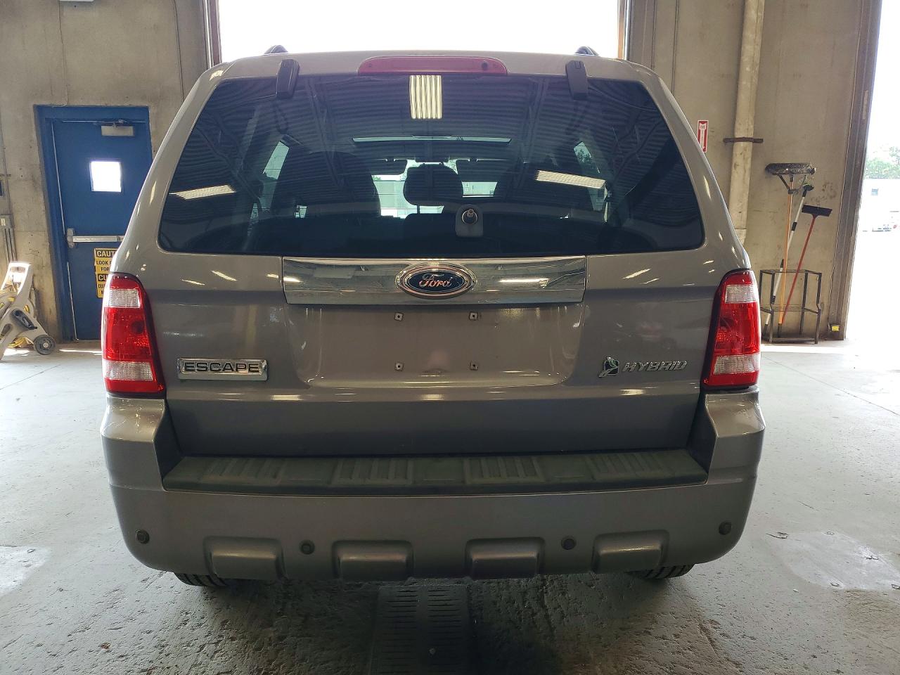 2008 Ford Escape Hev Gray vin: 1FMCU49HX8KD13831