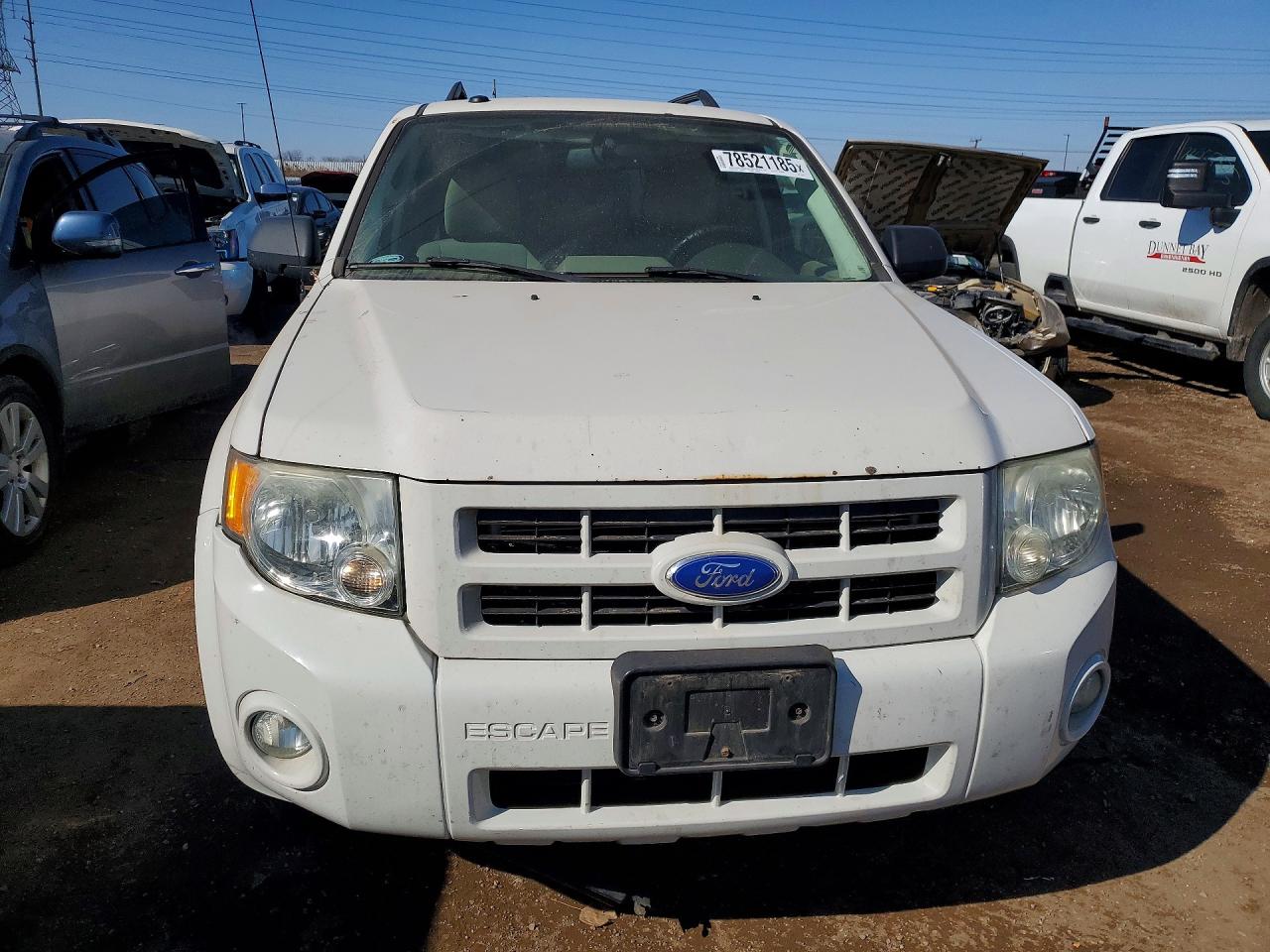 2011 Ford Escape Hybrid White vin: 1FMCU4K32BKC02812