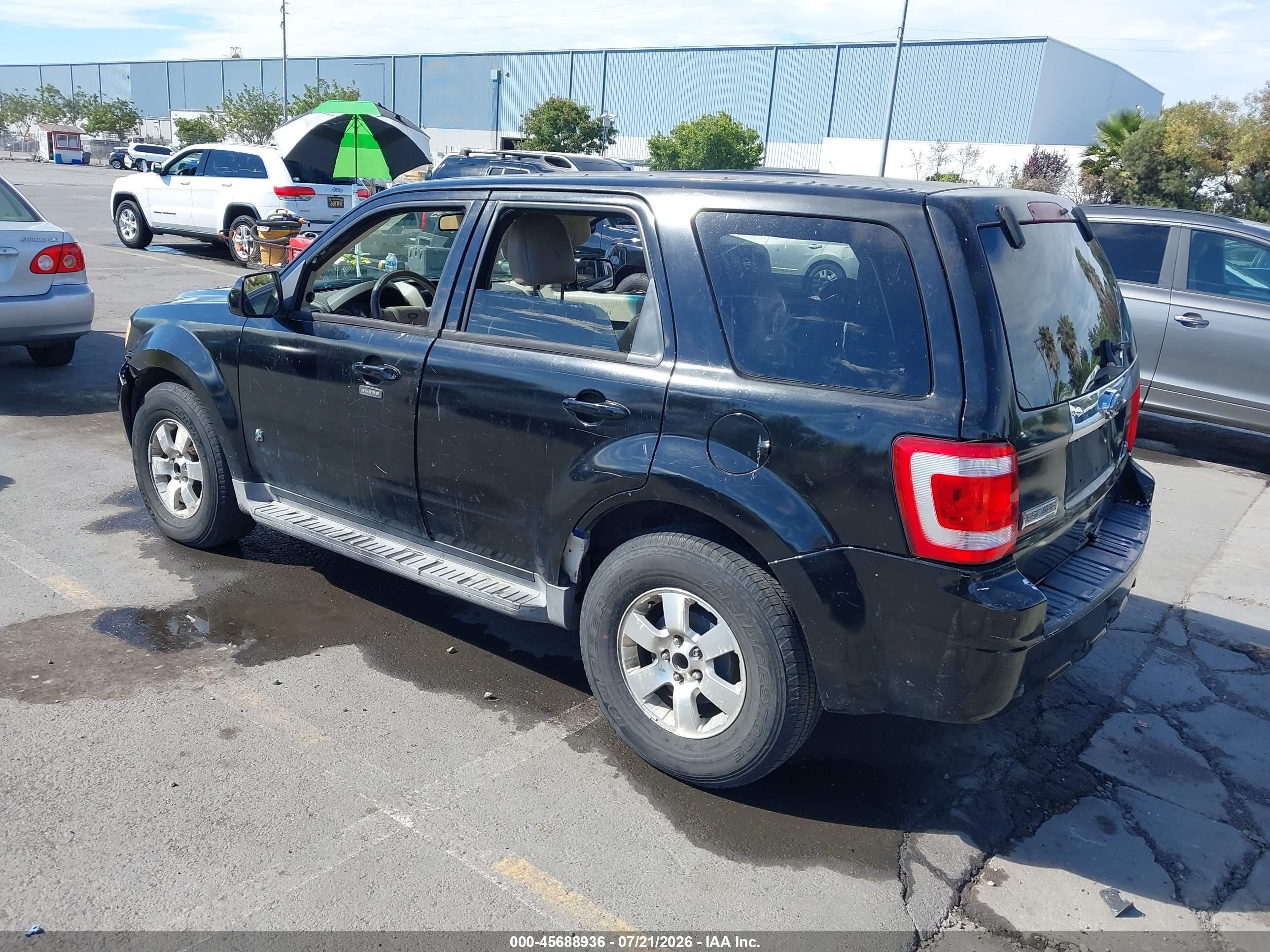 2010 Ford Escape Hybrid Limited Черный vin: 1FMCU4K33AKC29578