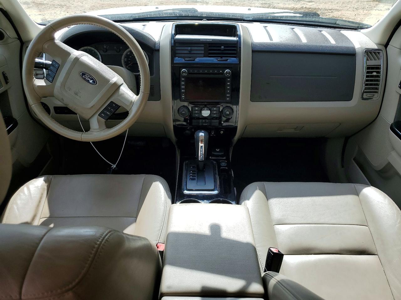 2010 Ford Escape Hybrid White vin: 1FMCU4K35AKB30857