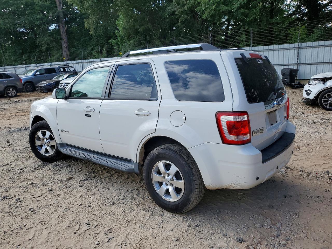 2010 Ford Escape Hybrid White vin: 1FMCU4K35AKB30857