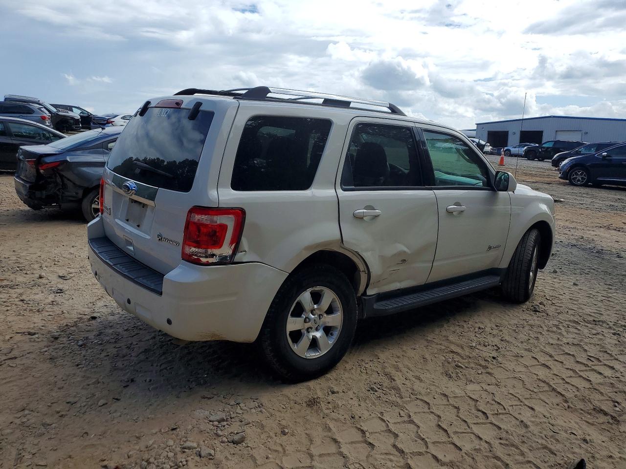2010 Ford Escape Hybrid White vin: 1FMCU4K35AKB30857