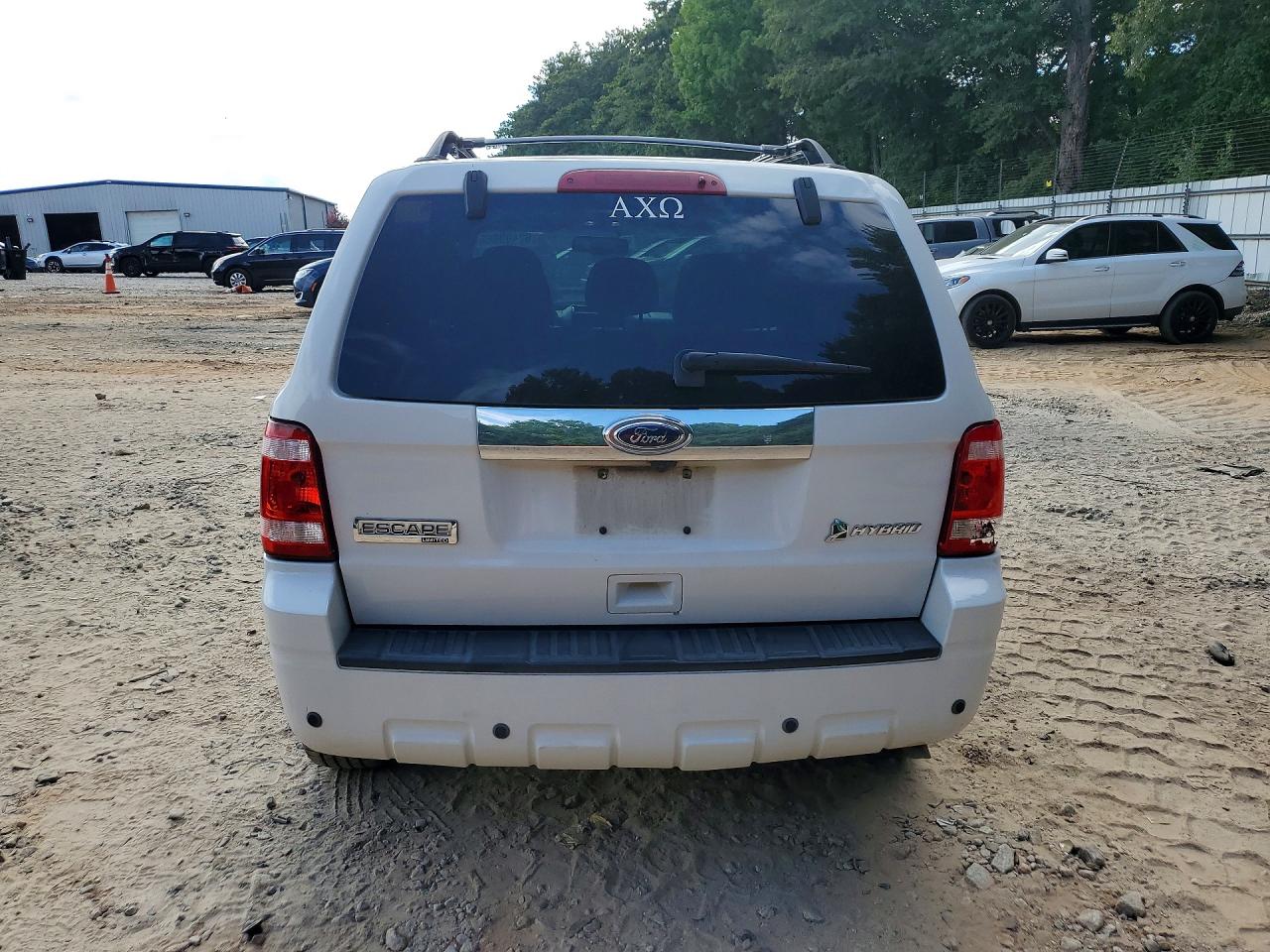2010 Ford Escape Hybrid White vin: 1FMCU4K35AKB30857