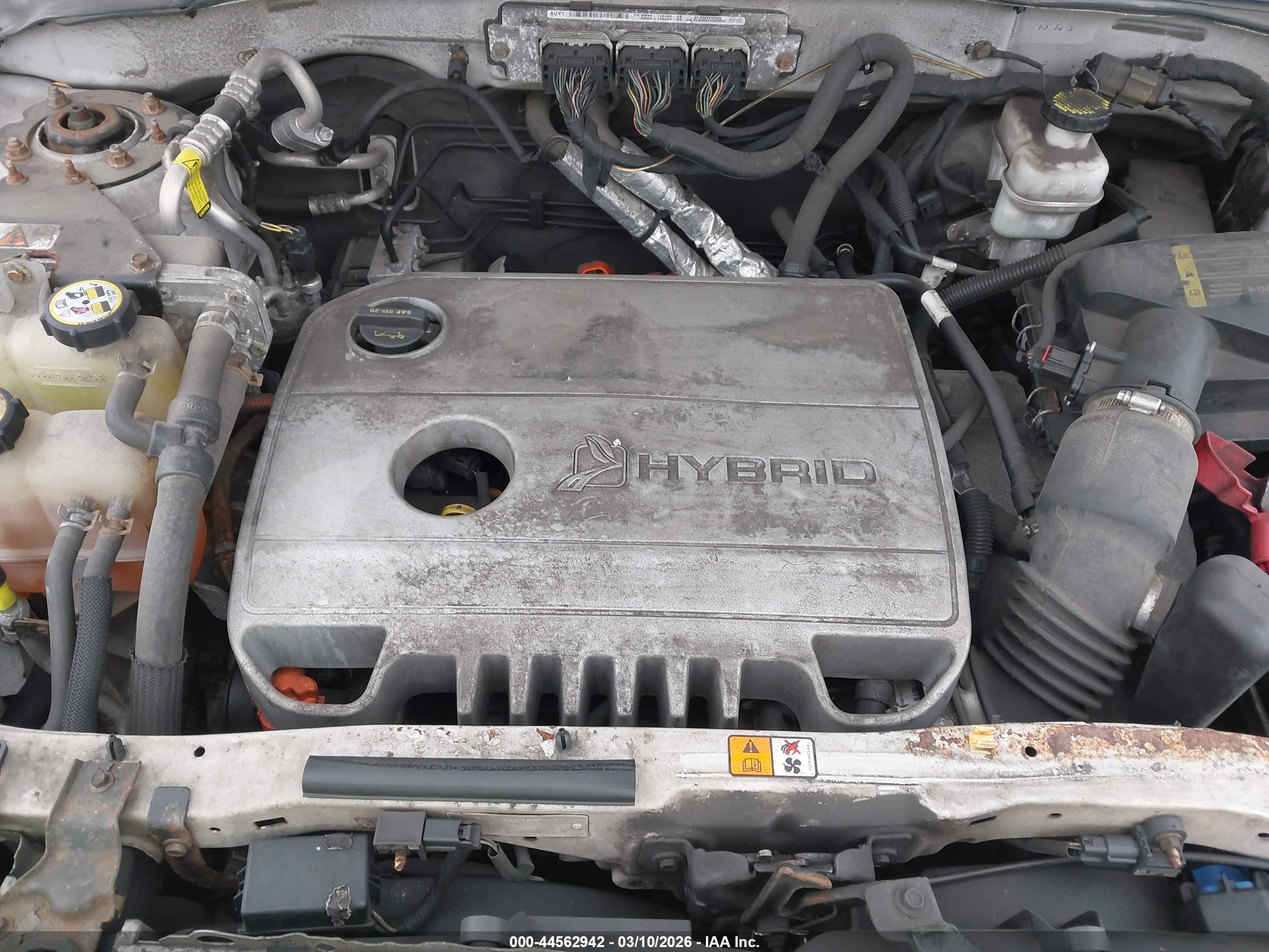 2011 Ford Escape Hybrid Green vin: 1FMCU4K35BKA94184