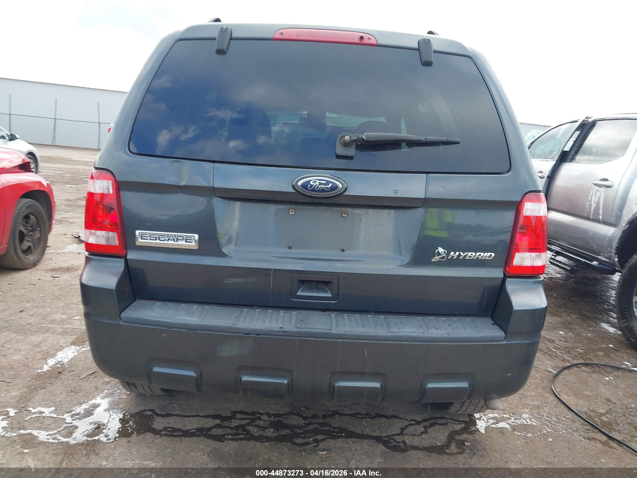 2010 Ford Escape Hybrid Limited Black vin: 1FMCU4K36AKA93849