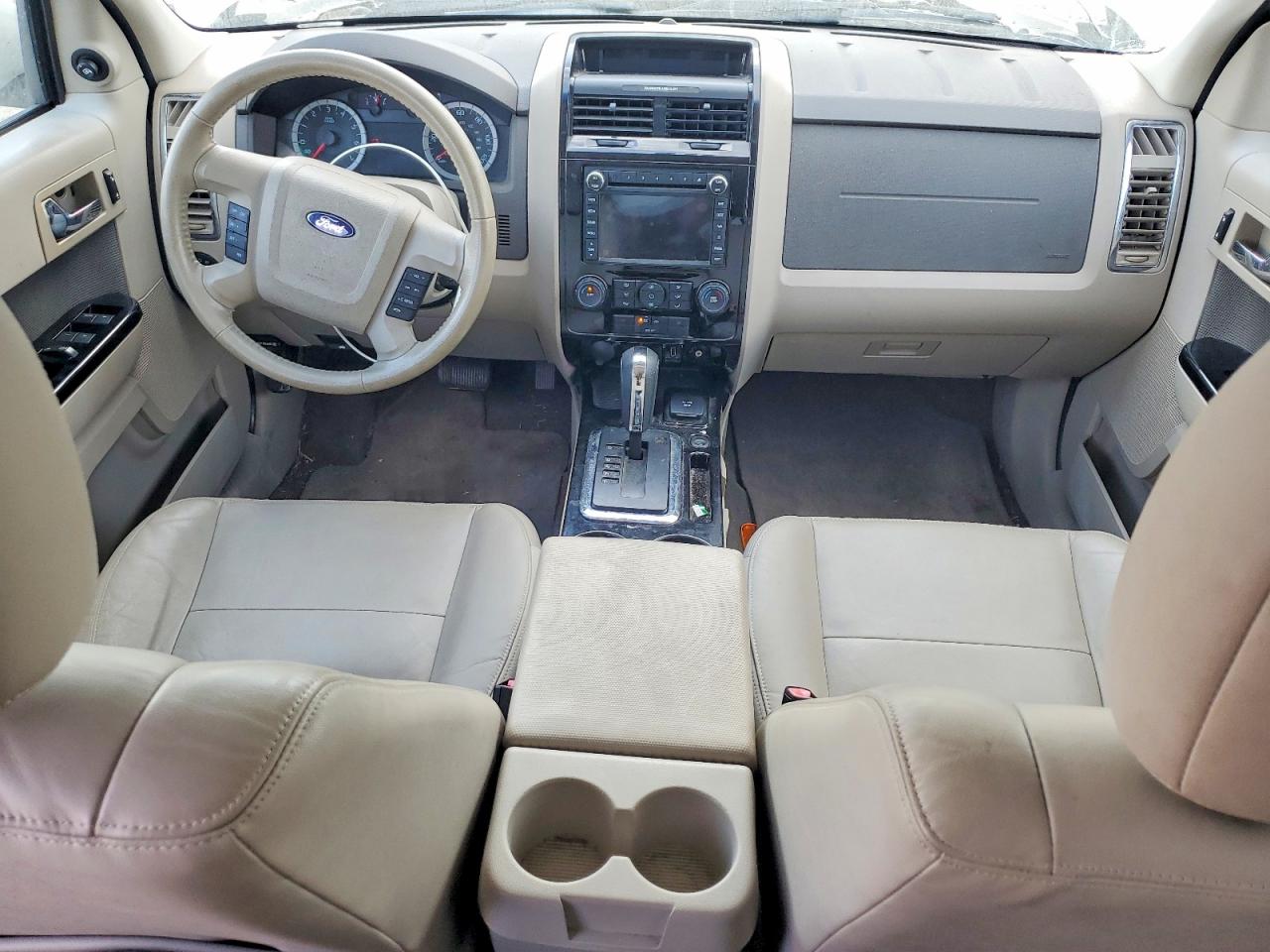 2011 Ford Escape Hybrid White vin: 1FMCU4K36BKA98082