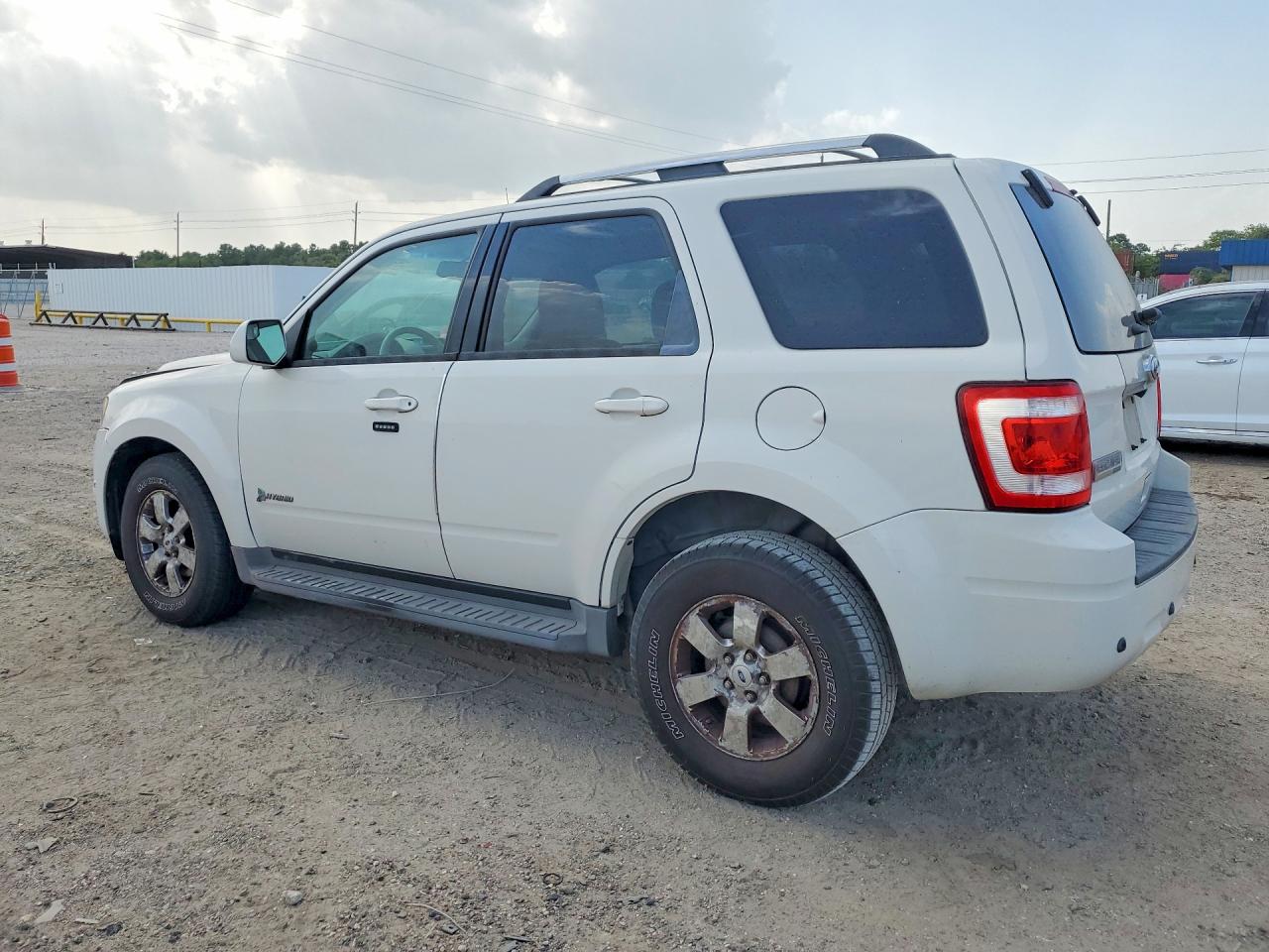 2011 Ford Escape Hybrid White vin: 1FMCU4K36BKA98082