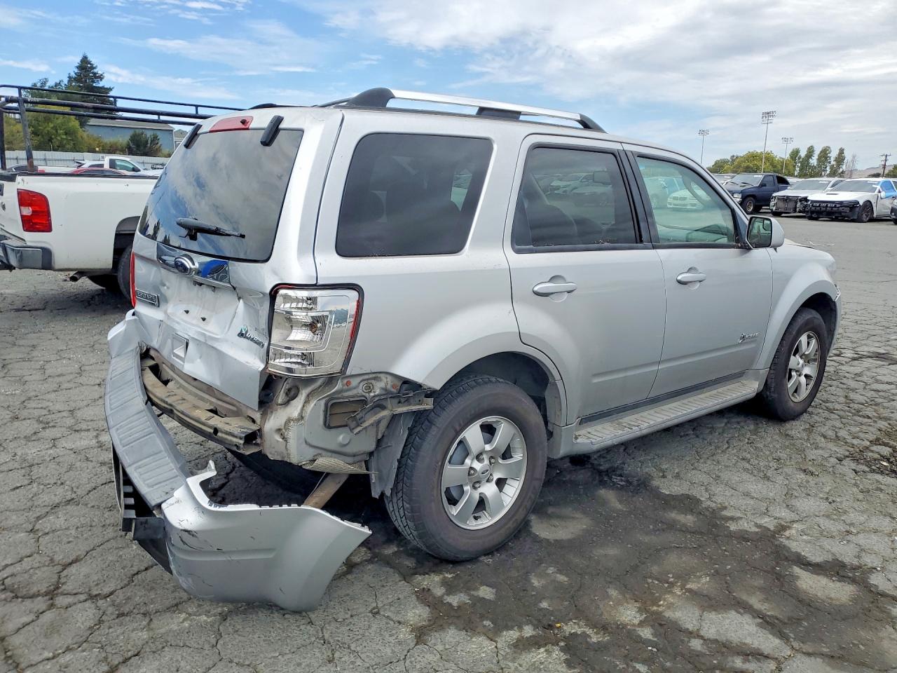 2010 Ford Escape Hybrid Silver vin: 1FMCU4K37AKB53668