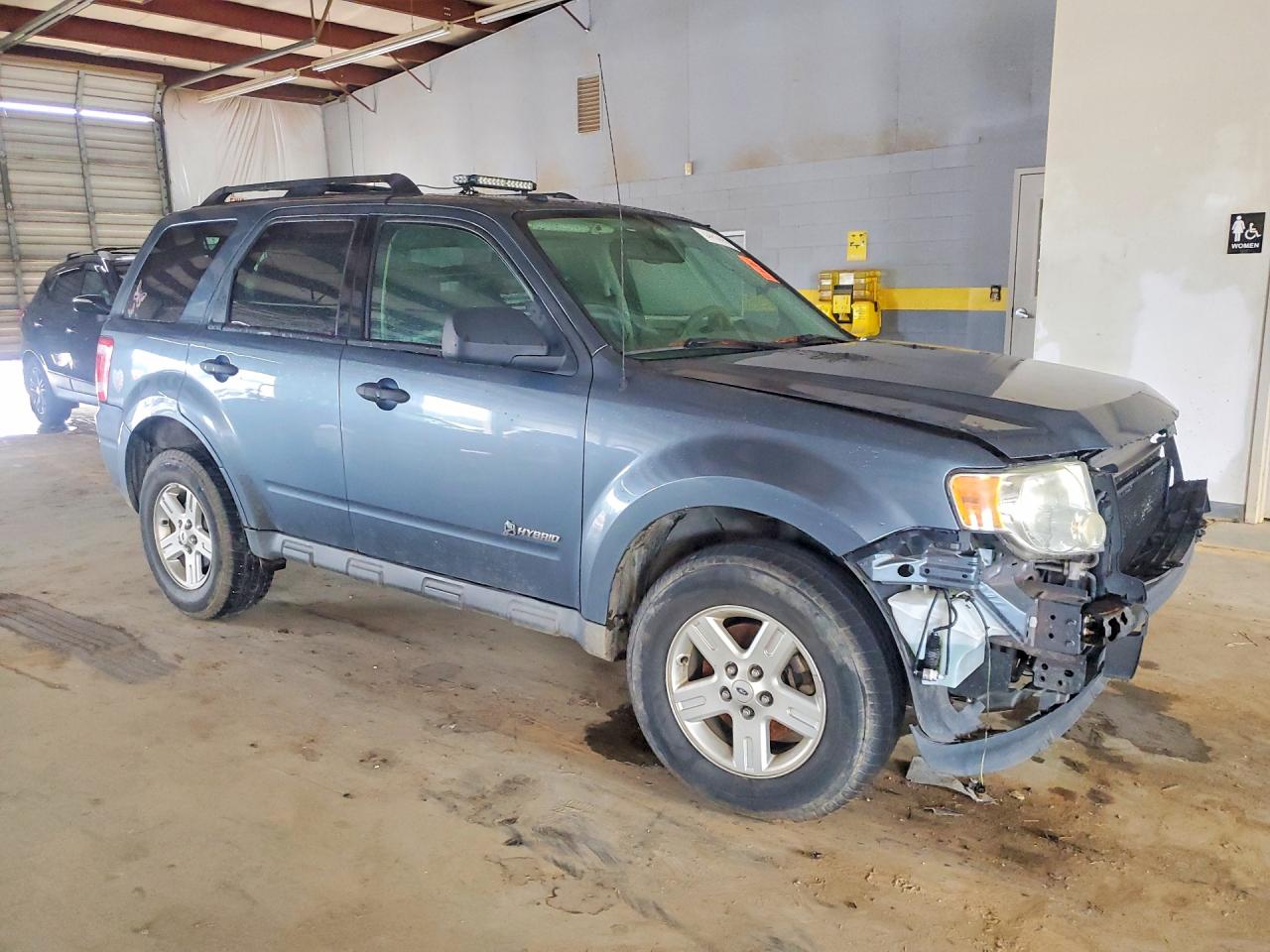 2010 Ford Escape Hybrid Blue vin: 1FMCU4K37AKB93443