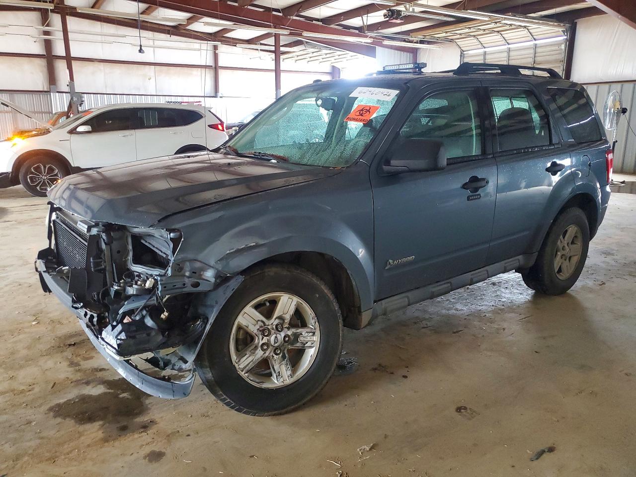 2010 Ford Escape Hybrid Blue vin: 1FMCU4K37AKB93443