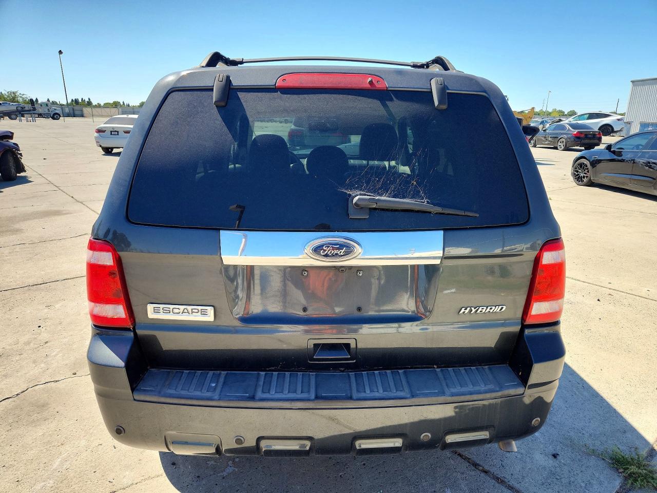 2010 Ford Escape Hybrid Gray vin: 1FMCU4K37AKC64785