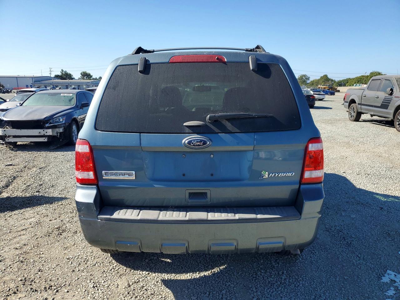 2011 Ford Escape Hybrid Gray vin: 1FMCU4K37BKB98353