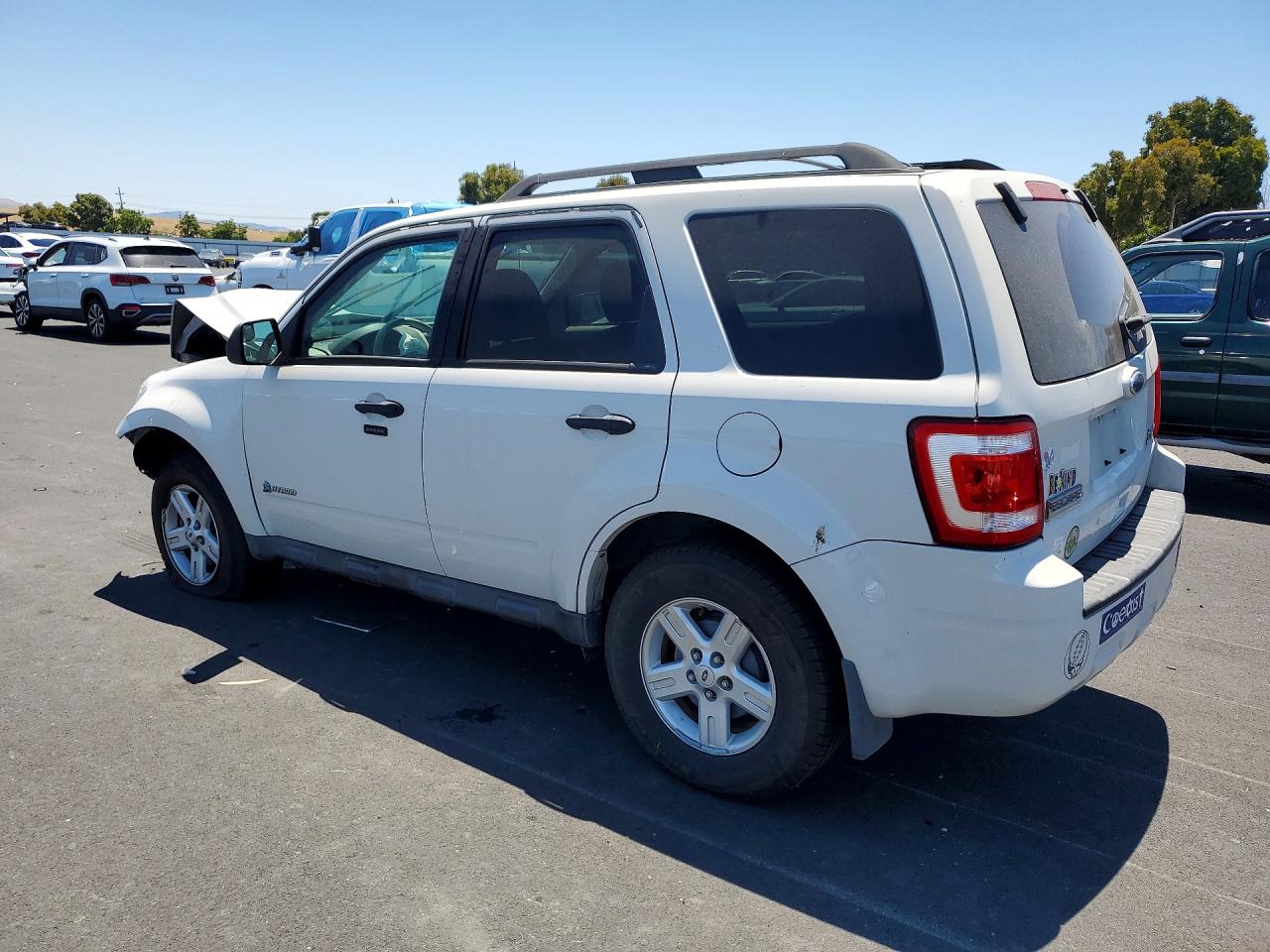 2010 Ford Escape Hybrid White vin: 1FMCU4K38AKB02308