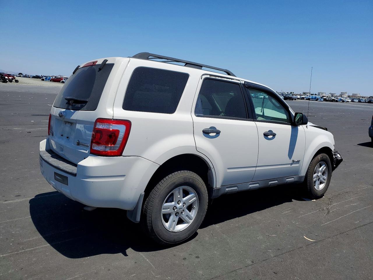 2010 Ford Escape Hybrid White vin: 1FMCU4K38AKB02308