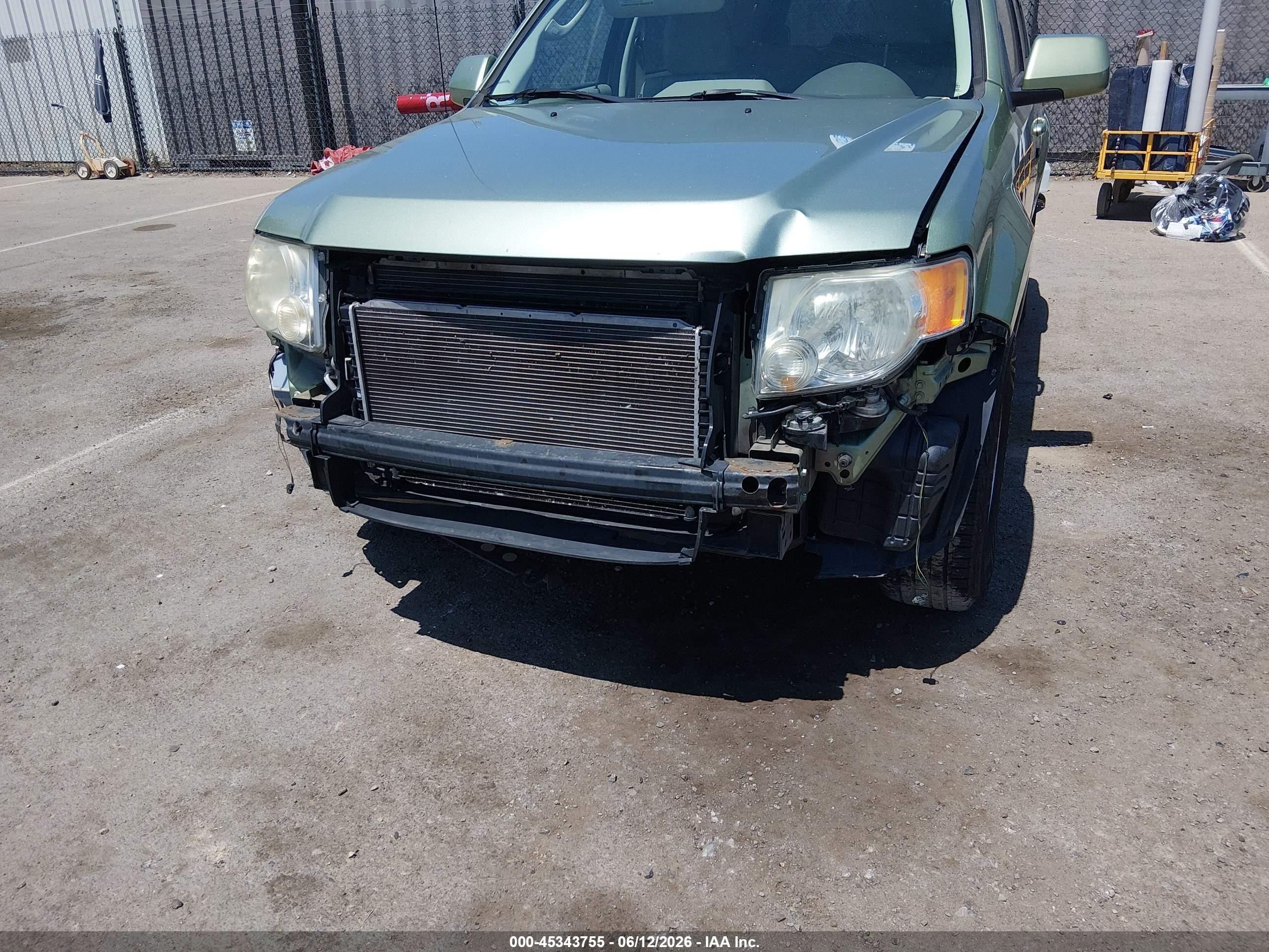 2010 Ford Escape Hybrid Limited Зеленый vin: 1FMCU4K38AKC77240
