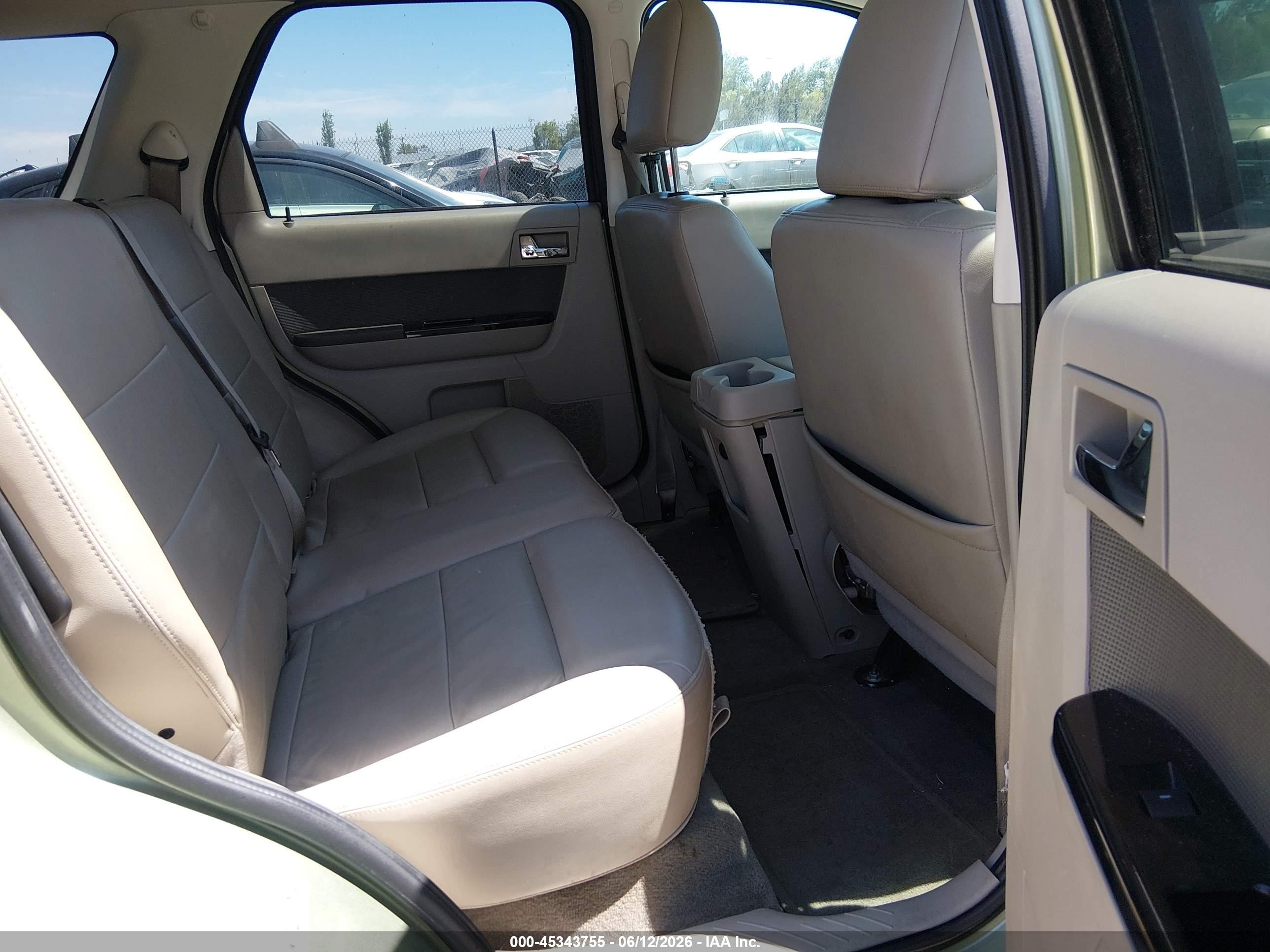 2010 Ford Escape Hybrid Limited Зеленый vin: 1FMCU4K38AKC77240