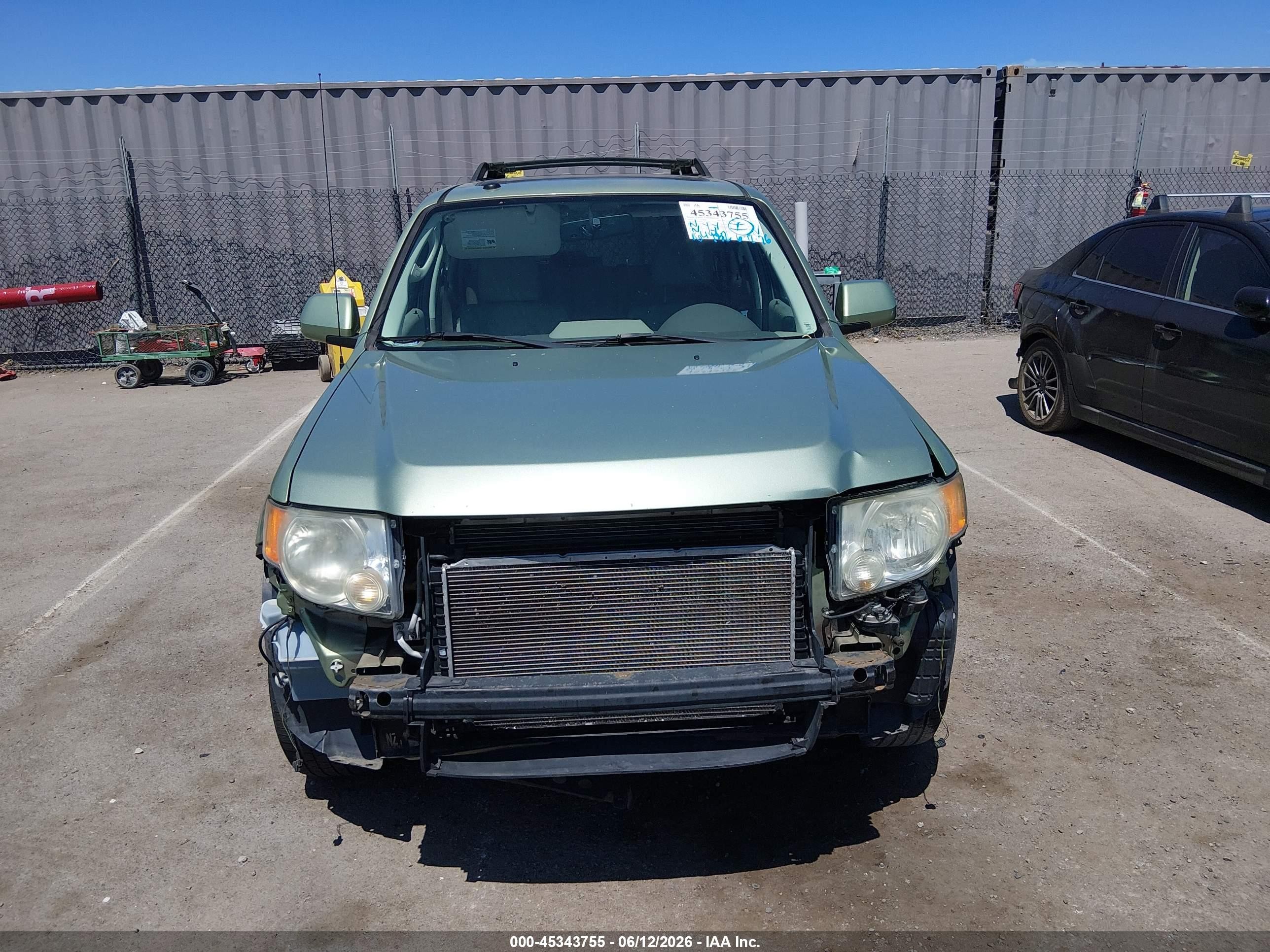 2010 Ford Escape Hybrid Limited Зеленый vin: 1FMCU4K38AKC77240
