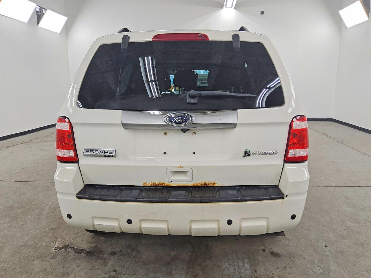 2010 Ford Escape Hybrid White vin: 1FMCU4K39AKC23915