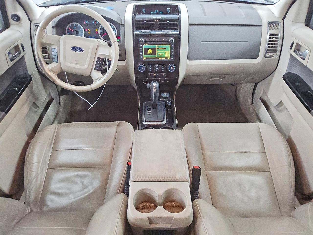 2010 Ford Escape Hybrid White vin: 1FMCU4K39AKC23915