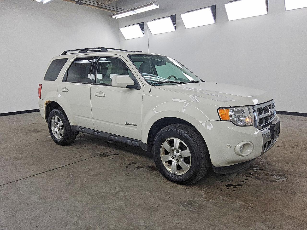 2010 Ford Escape Hybrid White vin: 1FMCU4K39AKC23915