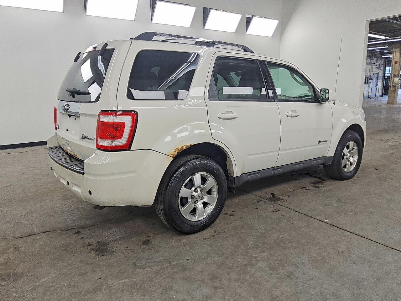 2010 Ford Escape Hybrid White vin: 1FMCU4K39AKC23915