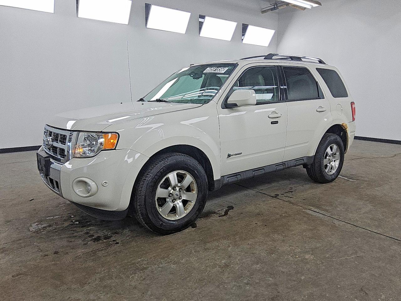 2010 Ford Escape Hybrid White vin: 1FMCU4K39AKC23915