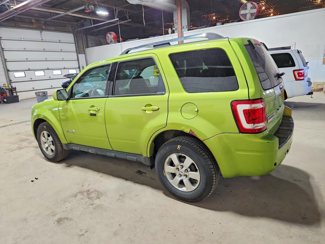 2011 Ford Escape Hybrid Зеленый vin: 1FMCU4K39BKA14076