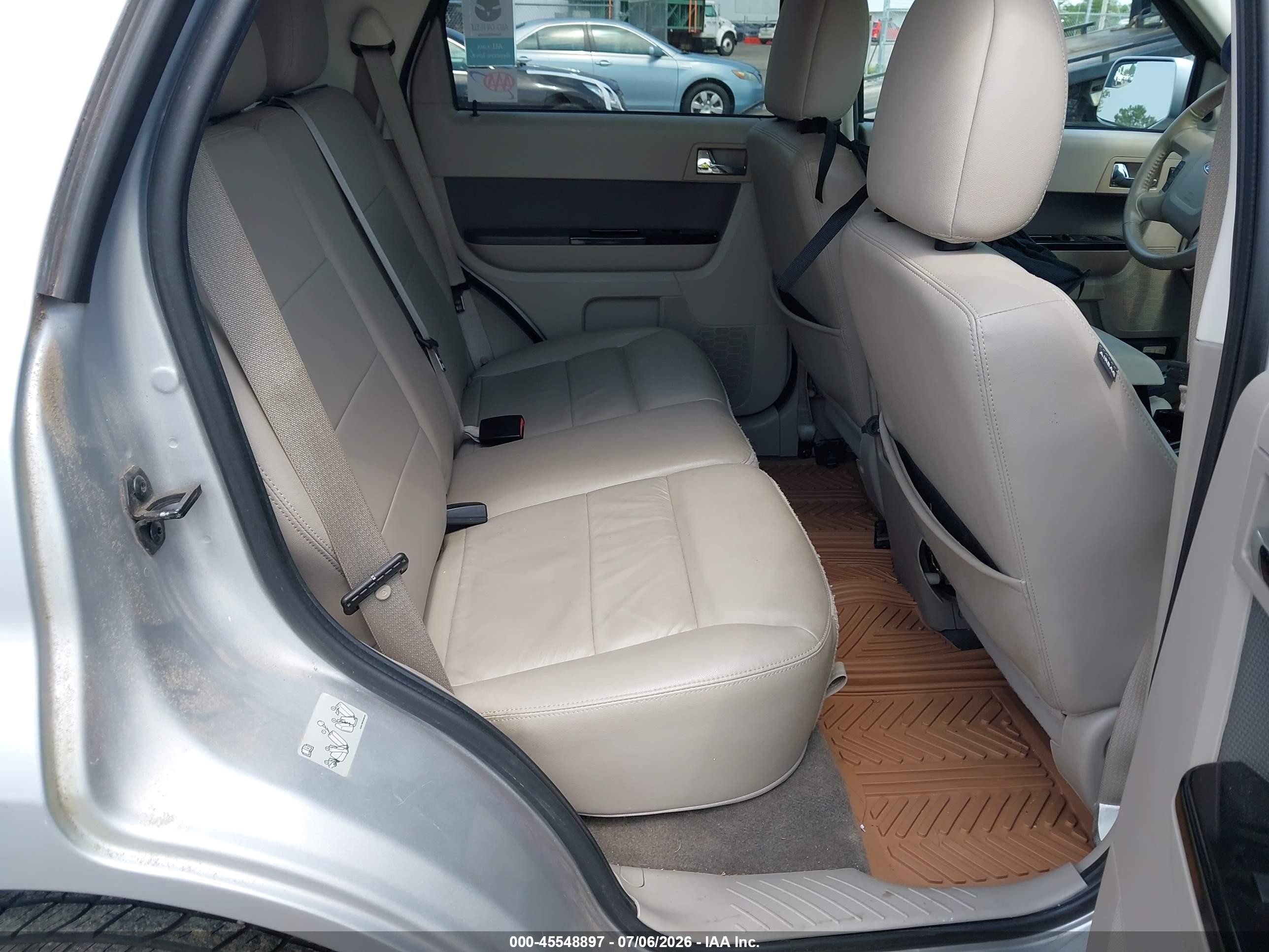 2011 Ford Escape Hybrid Limited Silver vin: 1FMCU4K3XBKC48744