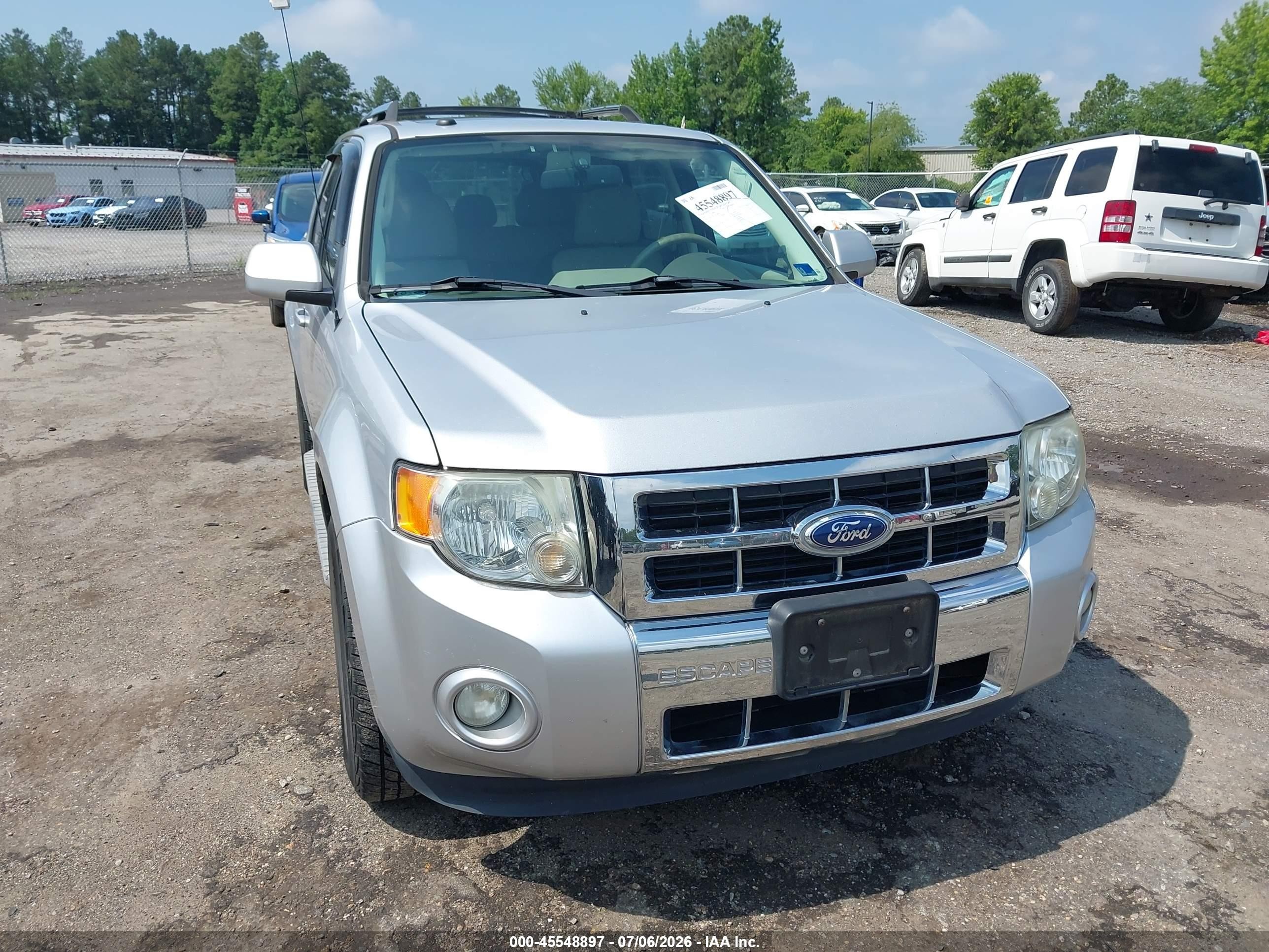 2011 Ford Escape Hybrid Limited Silver vin: 1FMCU4K3XBKC48744