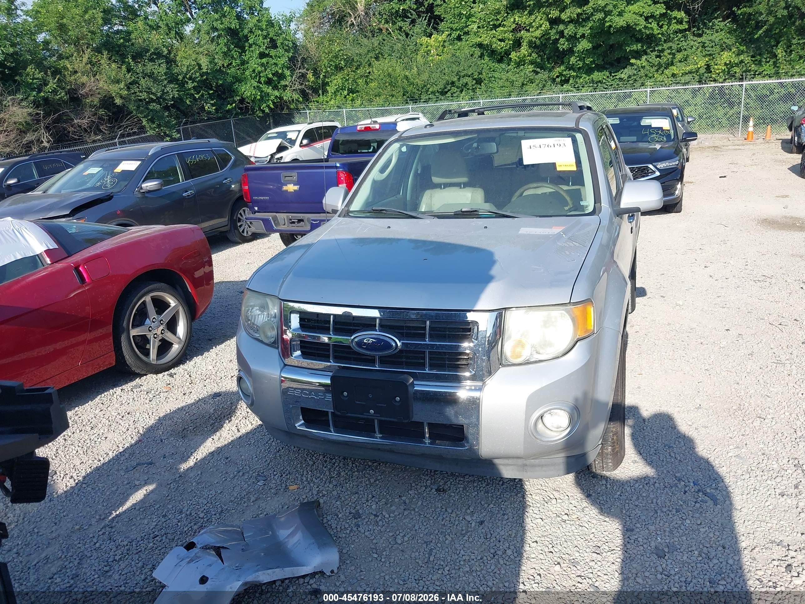 2009 Ford Escape Hybrid Limited Gray vin: 1FMCU59309KA06860