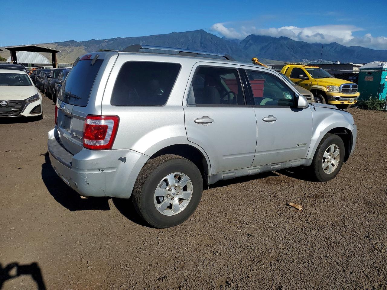 2009 Ford Escape Hybrid Silver vin: 1FMCU59319KB71266