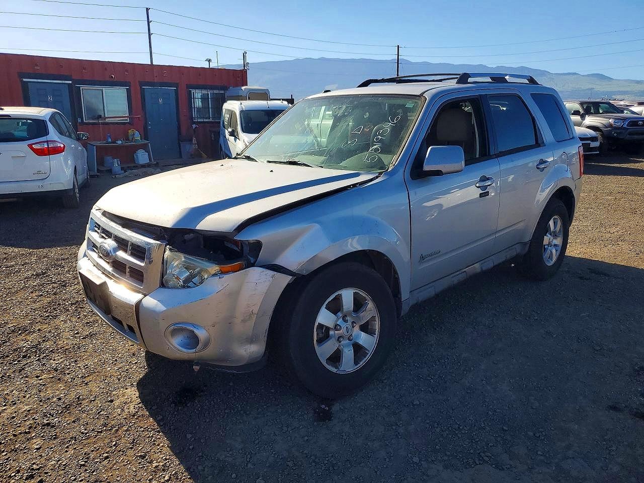 2009 Ford Escape Hybrid Silver vin: 1FMCU59319KB71266