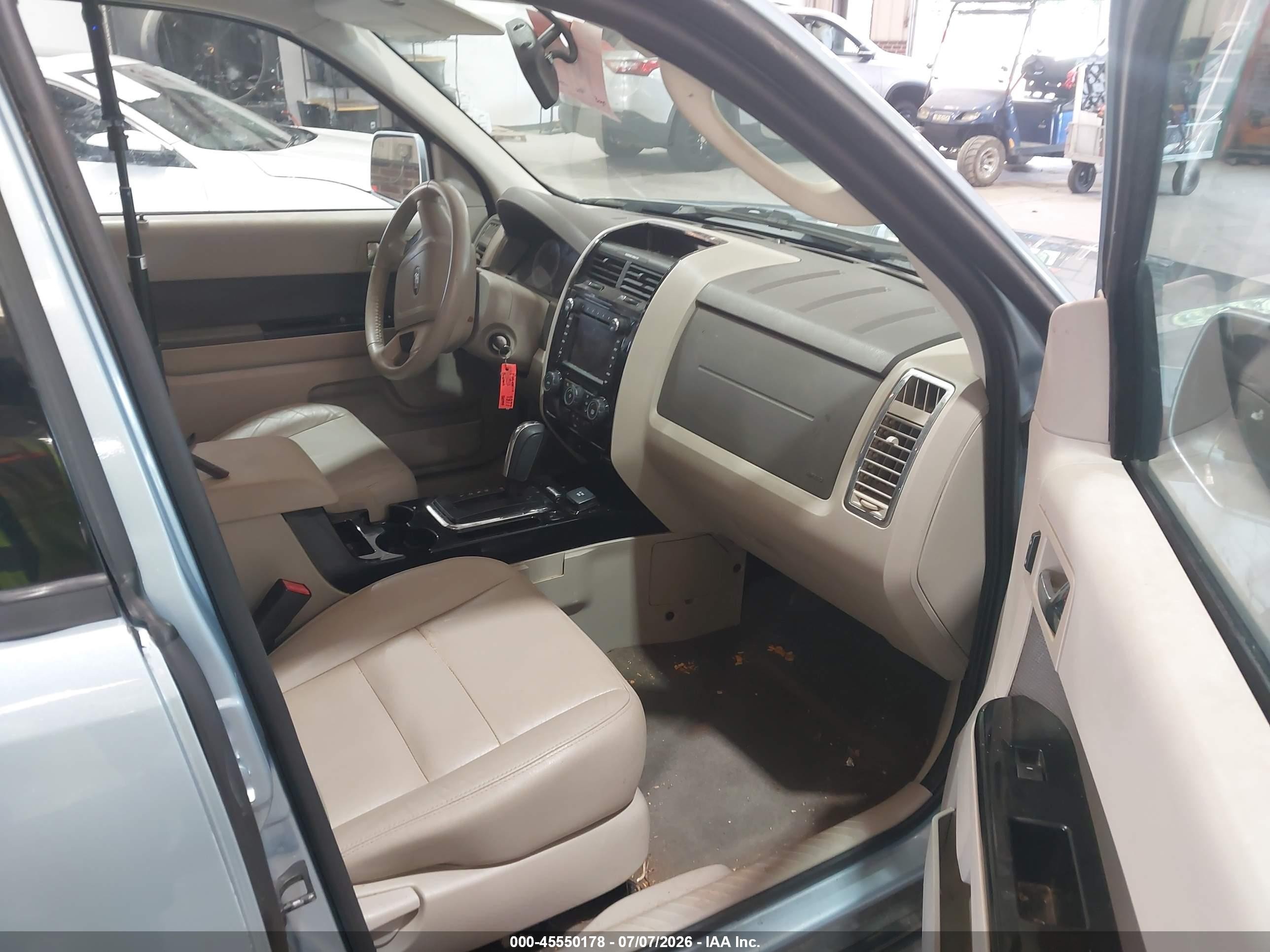 2009 Ford Escape Hybrid Limited Синий vin: 1FMCU59339KA24902